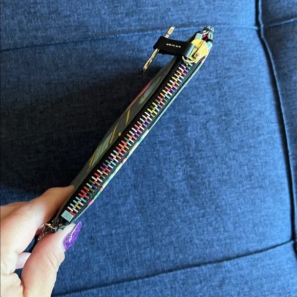 Dooney & Bourke Pink Heart Charm Wallet - Picture 5 of 6